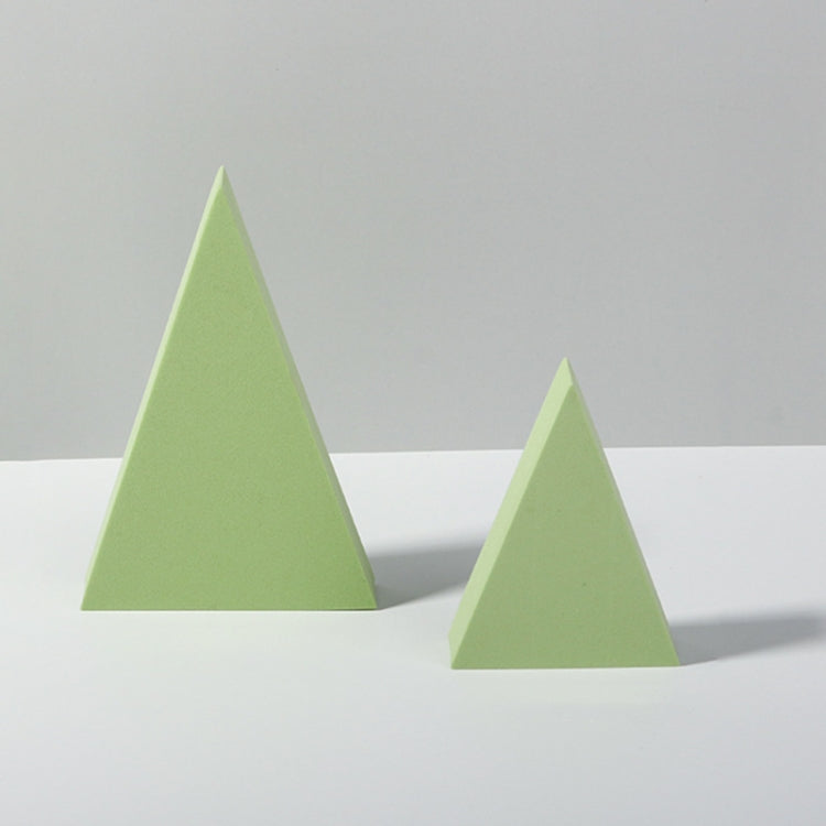 Geometric Cube Solid Color Photography Photo Background Table Shooting Foam Props, 18 x 2cm Hexagon, 2 x Triangles Combo Kits, 7cm Round Ball + 5cm Round Ball, 7 x 7 x 6cm Cuboid