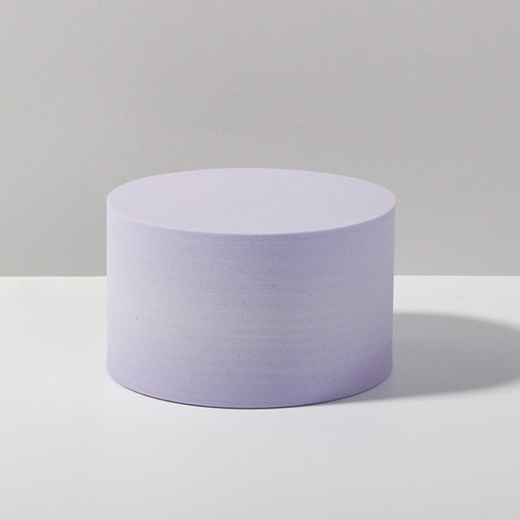 Geometric Cube Solid Color Photography Photo Background Table Shooting Foam Props, Cuboid Doo, 10 x 6cm Cylinder, 7.6 x 6cm Cylinder, Round Combo Kits