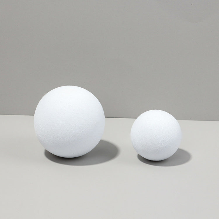 Geometric Cube Solid Color Photography Photo Background Table Shooting Foam Props, 18 x 2cm Hexagon, 2 x Triangles Combo Kits, 7cm Round Ball + 5cm Round Ball, 7 x 7 x 6cm Cuboid