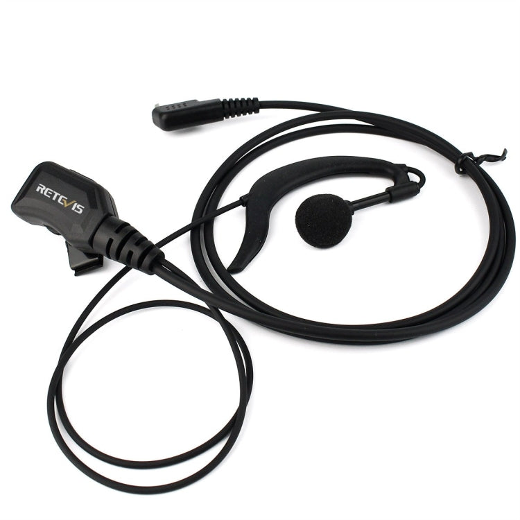 RETEVIS R-111 G Type PTT Adjustable Volume Earphone Microphone for H-777/RT-5R/RT1/RT2/RT5