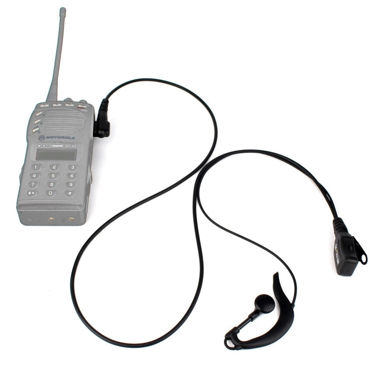 RETEVIS R-111 M Head 2 Pin PTT Adjustable Volume Earphone Microphone for Motorola GP68/GP88/GP300/GP2000