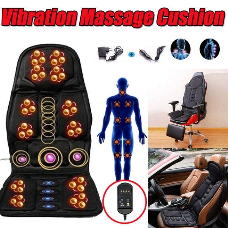 5 Massage Heads 8 Modes Car / Household Multifunctional Whole Body Cervical Massage Seat Cushion
