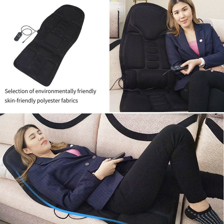 7 Massage Heads 8 Modes Car / Household Multifunctional Whole Body Cervical Massage Seat Cushion