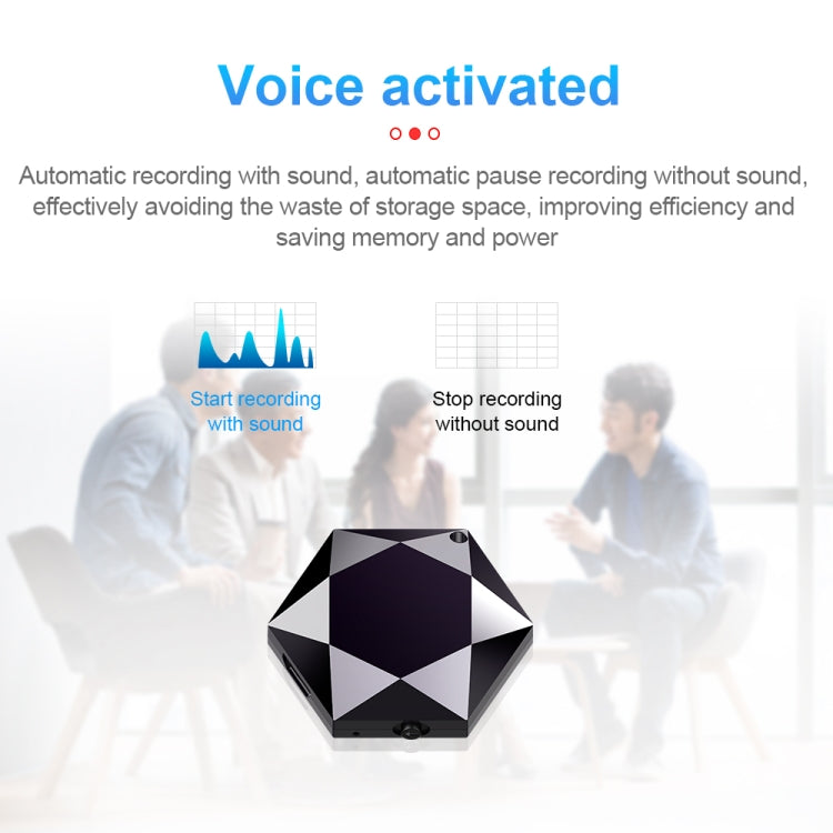 M6 Intelligent Voice Control Noise Reduction Recorder Pendant