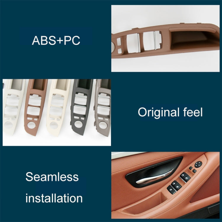 Car Left Front Inner Door Armrest for BMW  5 Series F10 / F18, Left Driving