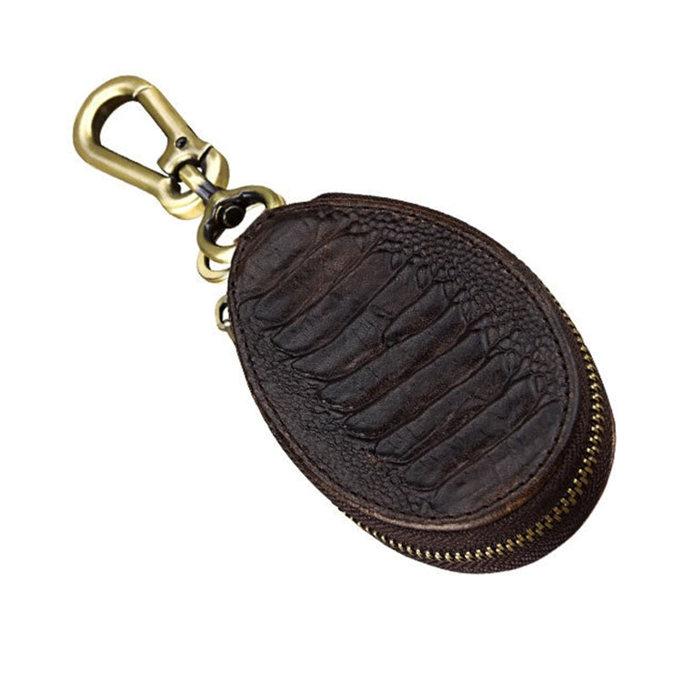 Vintage Leather Hanging Waist Universal Car Key Case
