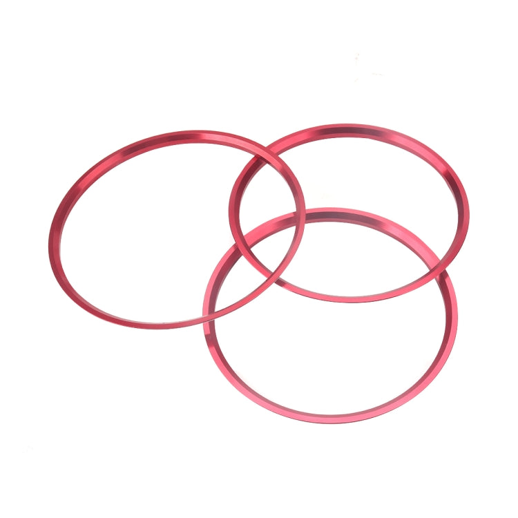 5 PCS Car Air Conditioner Air Outlet Decorative Ring for Mercedes-Benz