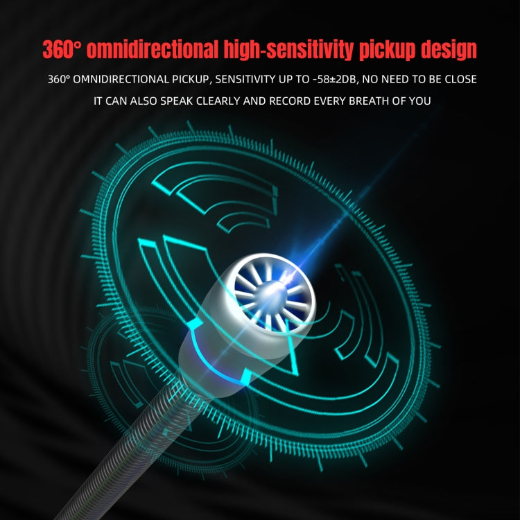 HXSJ F15 USB Anti-interference Matrix Noise Reduction Microphone