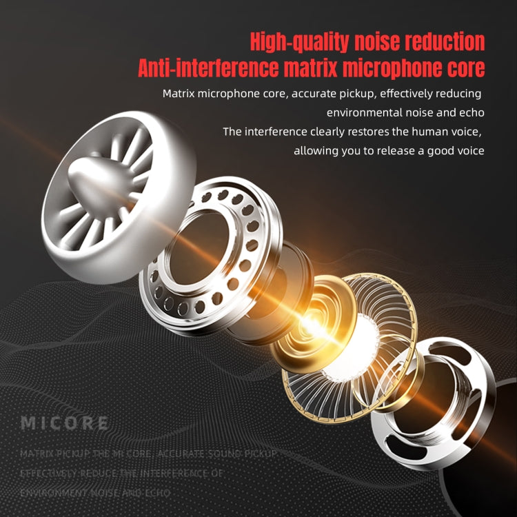 HXSJ F15 USB Anti-interference Matrix Noise Reduction Microphone