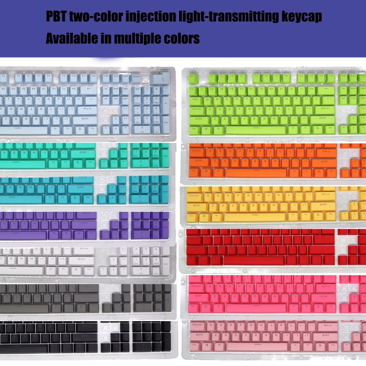 HXSJ P9 104 Keys PBT Color Mechanical Keyboard Keycaps