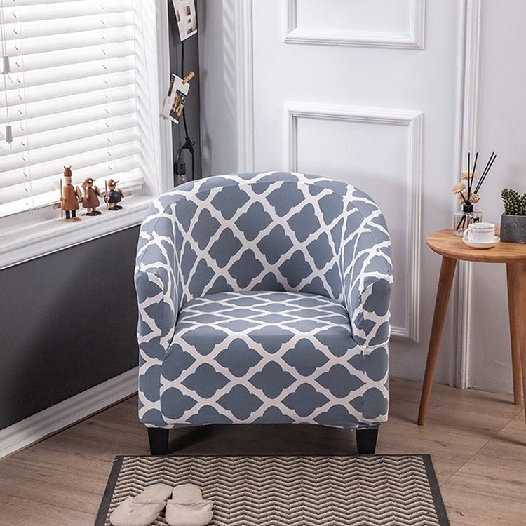 Elastic All-inclusive Single Semicircle Printed Sofa Cover