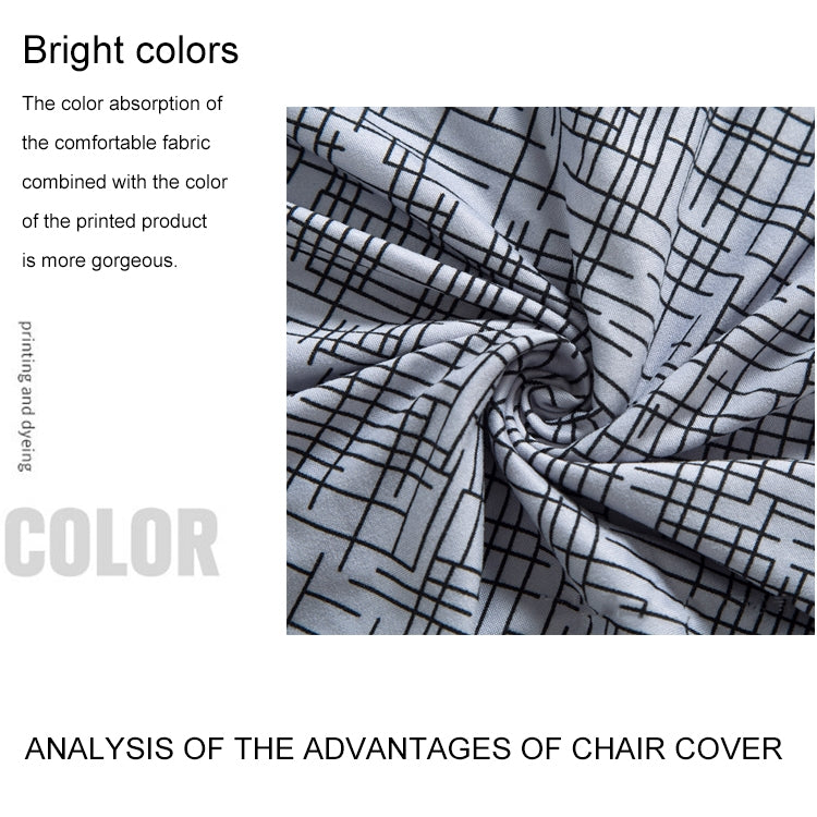 Elastic All-inclusive Single Semicircle Printed Sofa Cover