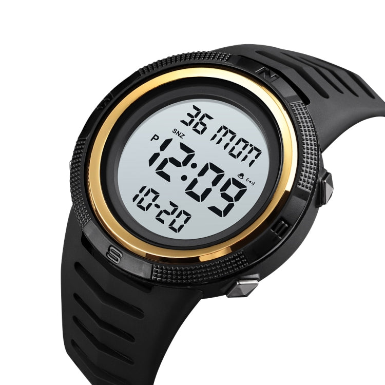 SKMEI 1632 Dual Time Display Luminous Electronic Watch, Support Alarm Clock