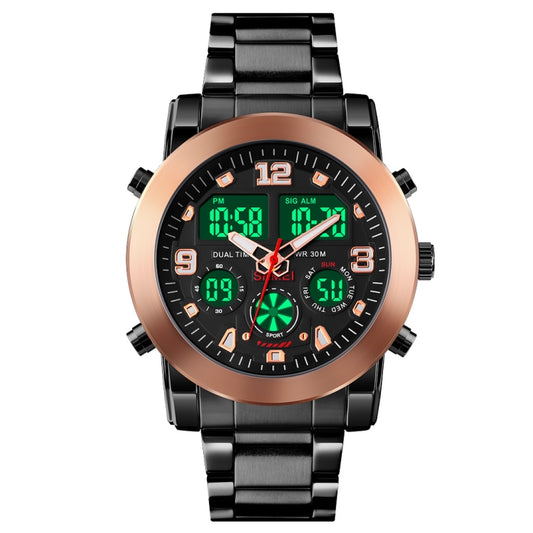 SKMEI 1642 Three-time Display Luminous Electronic Watch, Support Alarm Clock