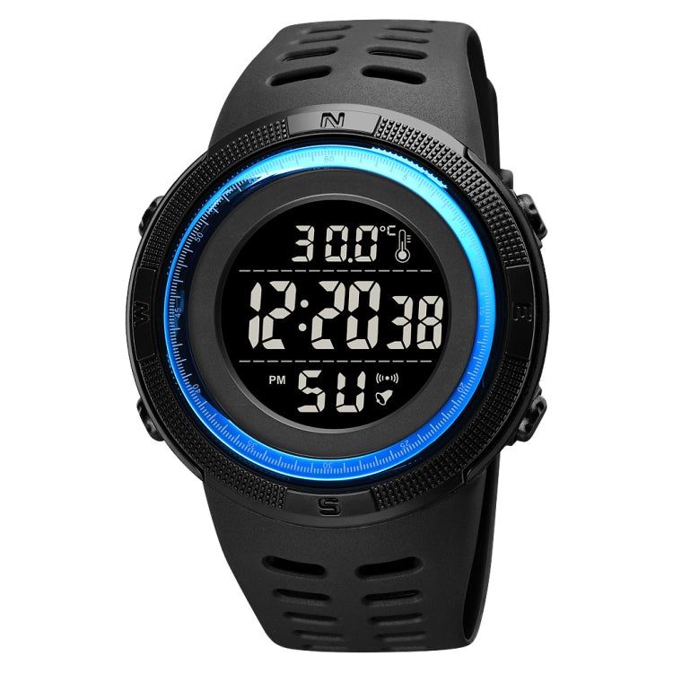 SKMEI 1681 Multifunctional LED Digital Display Luminous Electronic Watch, Support Body / Ambient Temperature Measurement