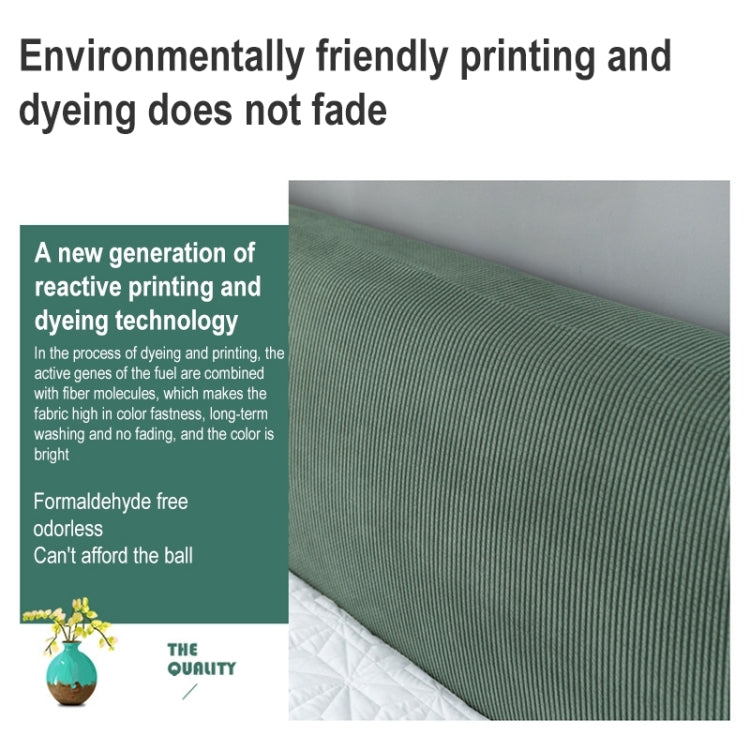 Polar Fleece Elastic Full Covered Headboard Dust Cover