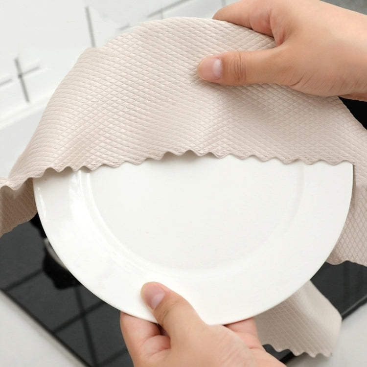 Non-Marking And Easy-To-Dry Fish Scale Rags Kitchen Cleaning Towels, Random Color Delivery