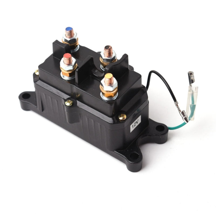 12V 250A ATV Electric Winch Relay Heavy Duty Solenoid Contactor
