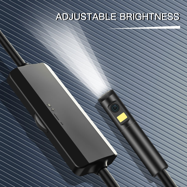 AN100 3 in 1 IP68 Waterproof USB-C / Type-C + Micro USB + USB Dual Cameras Industrial Didital Endoscope with 9 LEDs, Support Android System, Lens Diameter: 5.5mm