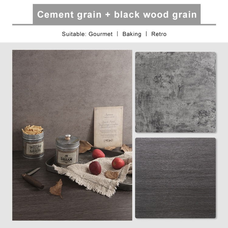 60 x 60cm Double Sides Retro PVC Photography Backdrops Board