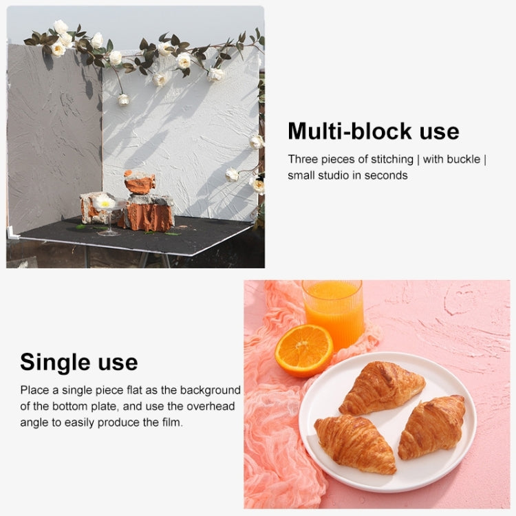 60 x 60cm Retro PVC Cement Texture Board Photography Backdrops Board