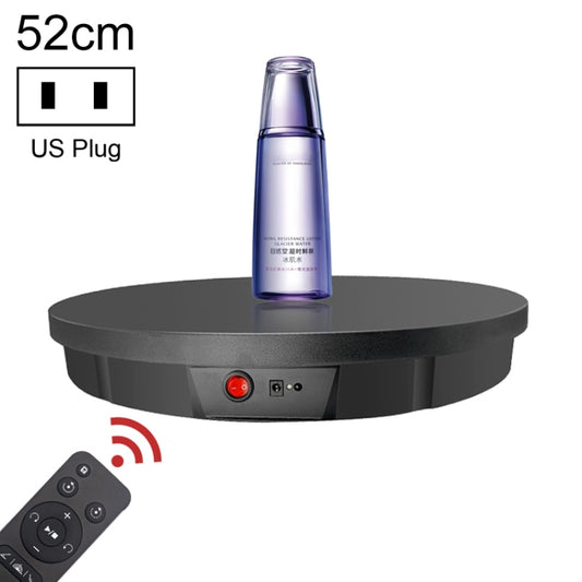 52cm Remote Control Electric Rotating Turntable Display Stand Video Shooting Props Turntable, Plug-in Power