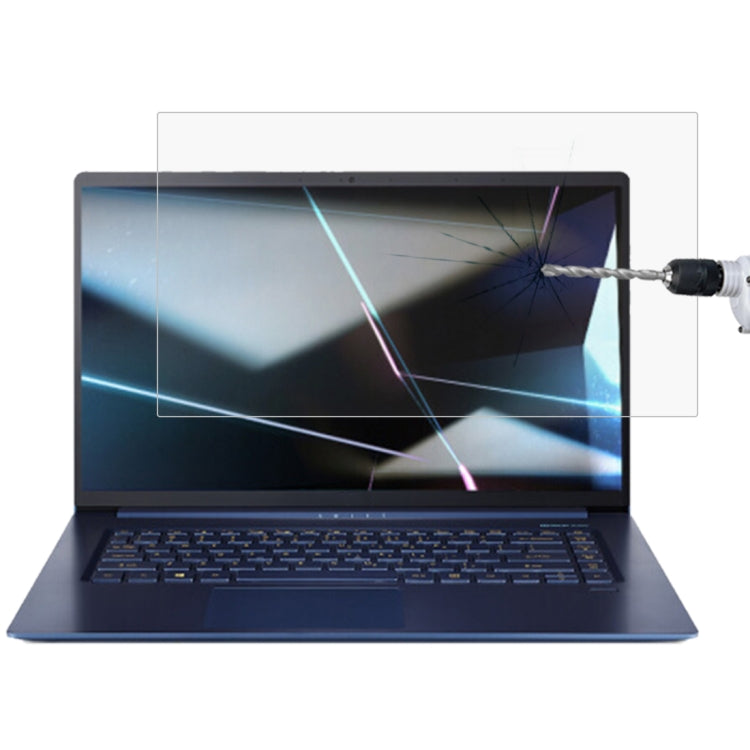 Laptop Screen HD Tempered Glass Protective Film, For Acer ConceptD 3 15.6 inch, For Acer ConceptD 7 Ezel 15.6 inch, For Acer EX215-51-50YZ 15.6 inch, For Acer EX215-51-5826 15.6 inch, For Acer EX215-51G-56GA 15.6 inch, For Acer EX215-51G-550A 15.6 inch...