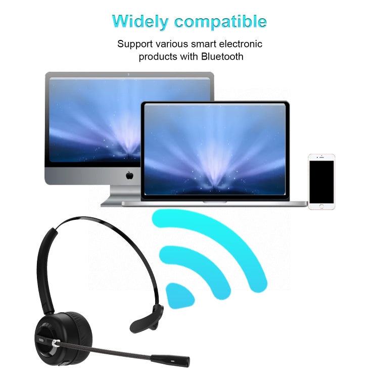 Anivia A8 Bluetooth Telephone Headset with Noise-cancelling Microphone