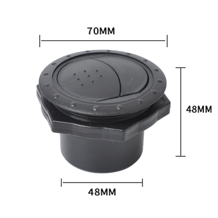 A5606 4 in 1 Universal 60mm Round AC Air Outlet Vent