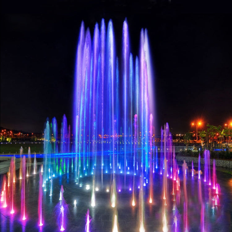 Landscape Colorful Color Changing Ring LED Stainless Steel Underwater Fountain Light