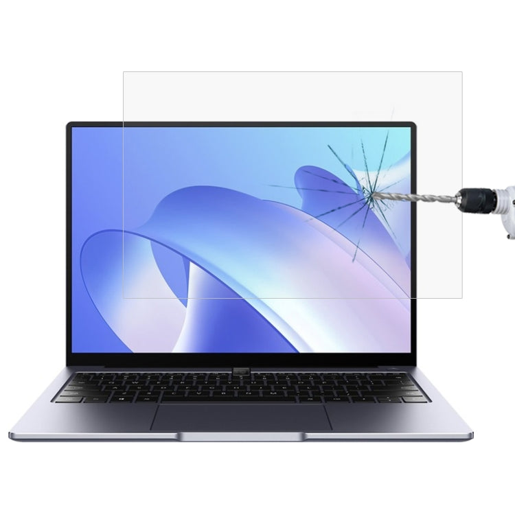 Laptop Screen HD Tempered Glass Protective Film, For Huawei MateBook 14 14 inch, For Huawei MateBook 14 2020 14 inch, For Huawei MateBook 14 2021 14 inch, For Huawei MateBook B3-410 14 inch, For Huawei MateBook B5-420 14 inch                           ...