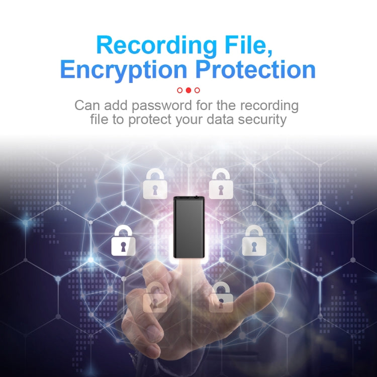 Q1 Intelligent HD Noise Reduction Voice Control Recorder