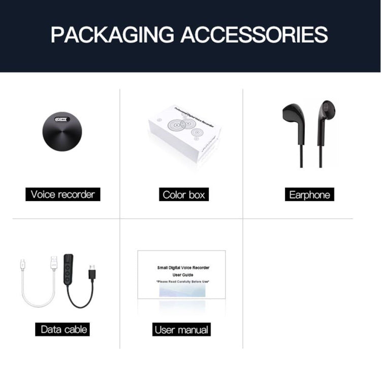 Q37 Intelligent HD Noise Reduction Voice Recorder