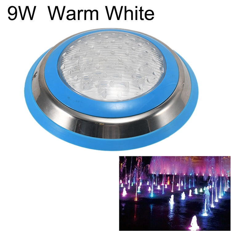LED Stainless Steel Wall-mounted Pool Light Landscape Underwater Light