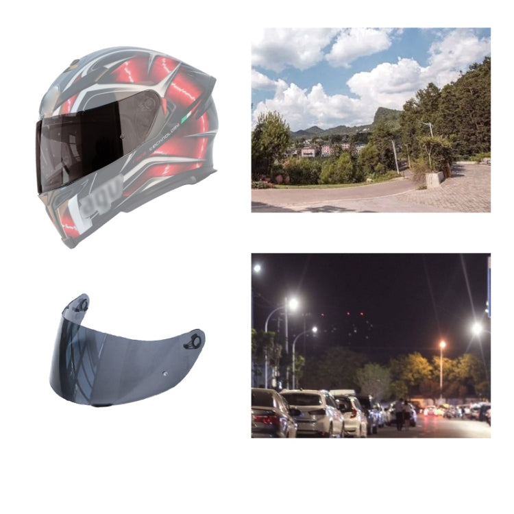 Motorcycle Helmet Visor Anti-UV Wind Shield Lens For AGV K1 / K3SV / K5