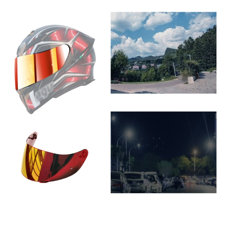 Motorcycle Helmet Visor Anti-UV Wind Shield Lens For AGV K1 / K3SV / K5