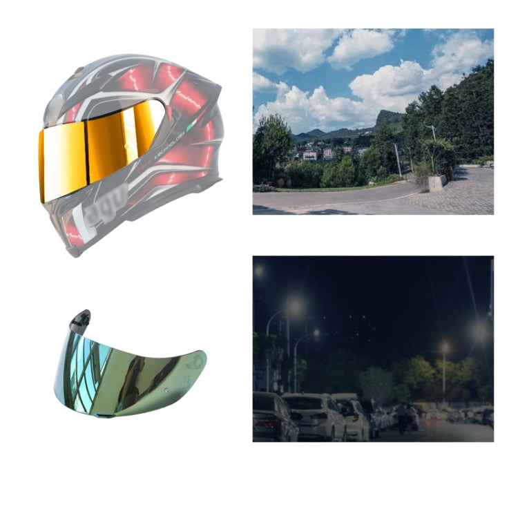 Motorcycle Helmet Visor Anti-UV Wind Shield Lens For AGV K1 / K3SV / K5