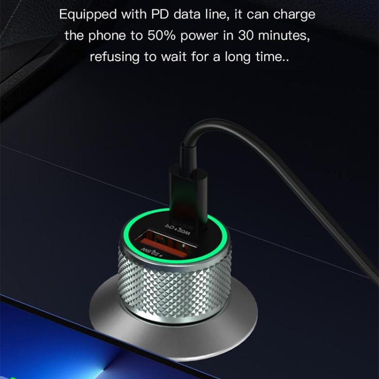 TOTUDESIGN DCCPD-10 Blade Series 20W Fast Charging Car Charger
