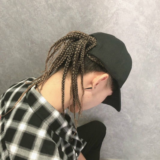 Dreadlocks Wig Hat One-piece Hair Cover for Men and Women