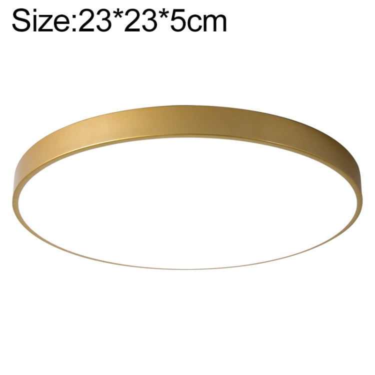 Macaron LED Round Ceiling Lamp, 3-Colors Light