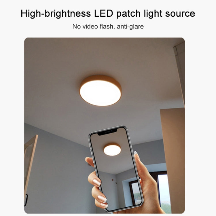 Macaron LED Round Ceiling Lamp, 3-Colors Light