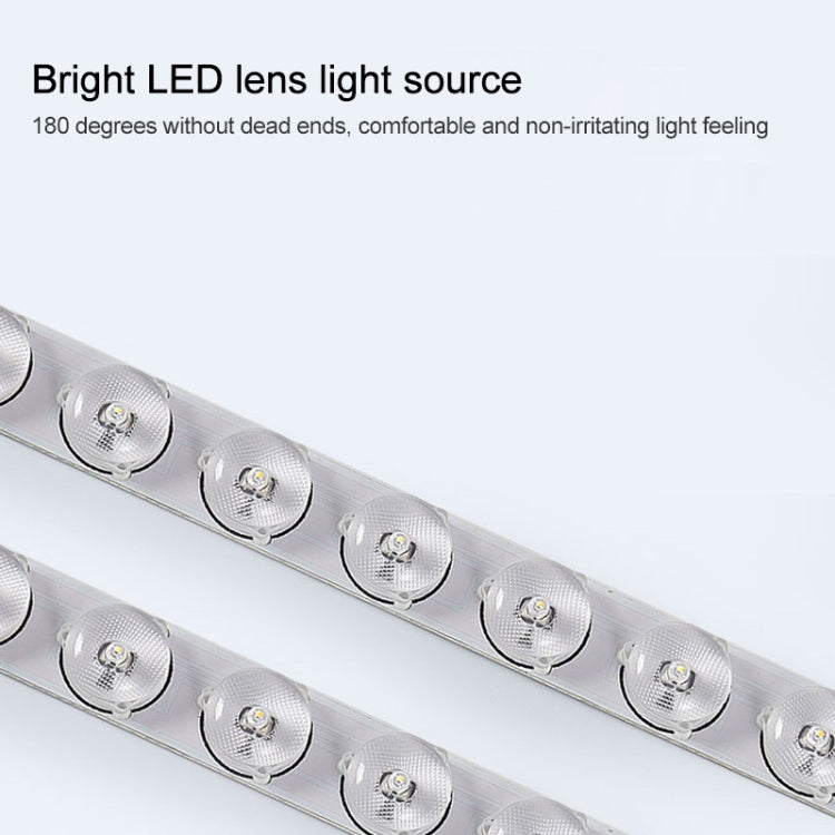 Wood Macaron LED Round Ceiling Lamp, Stepless Dimming