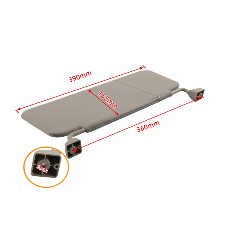 Car Modification Adjustable Sun Visor