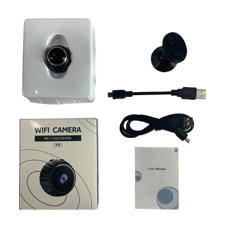X10 HD Infrared Night Vision Mini WiFi Camera With Base