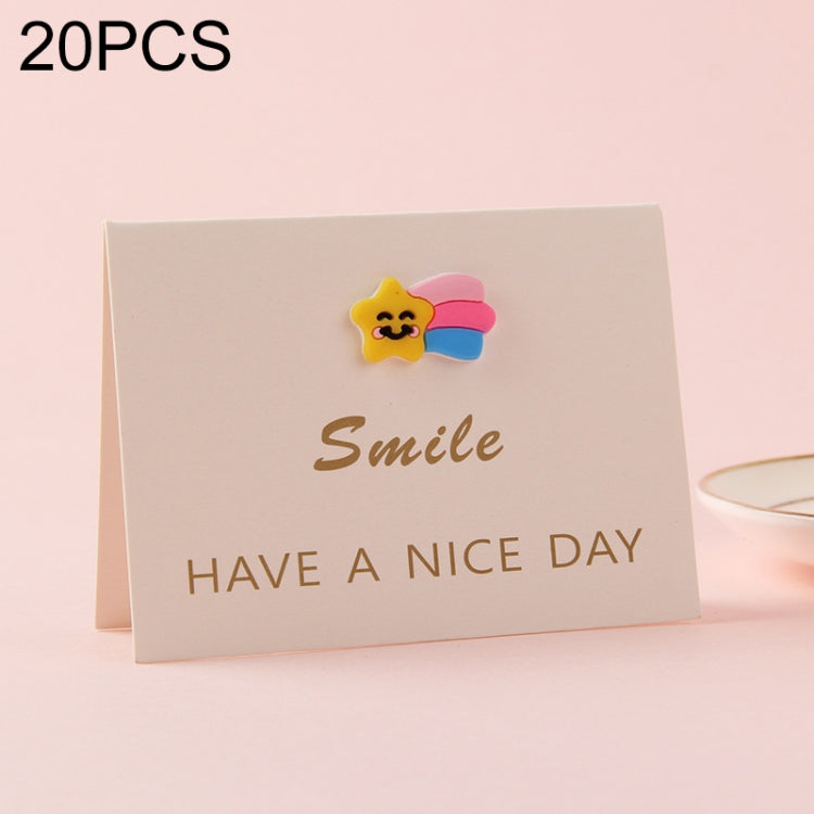20 PCS 3D Holiday Blessing And Thanksgiving Card