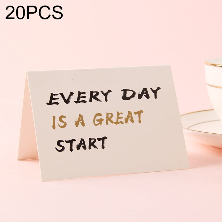 20 PCS 3D Holiday Blessing And Thanksgiving Card