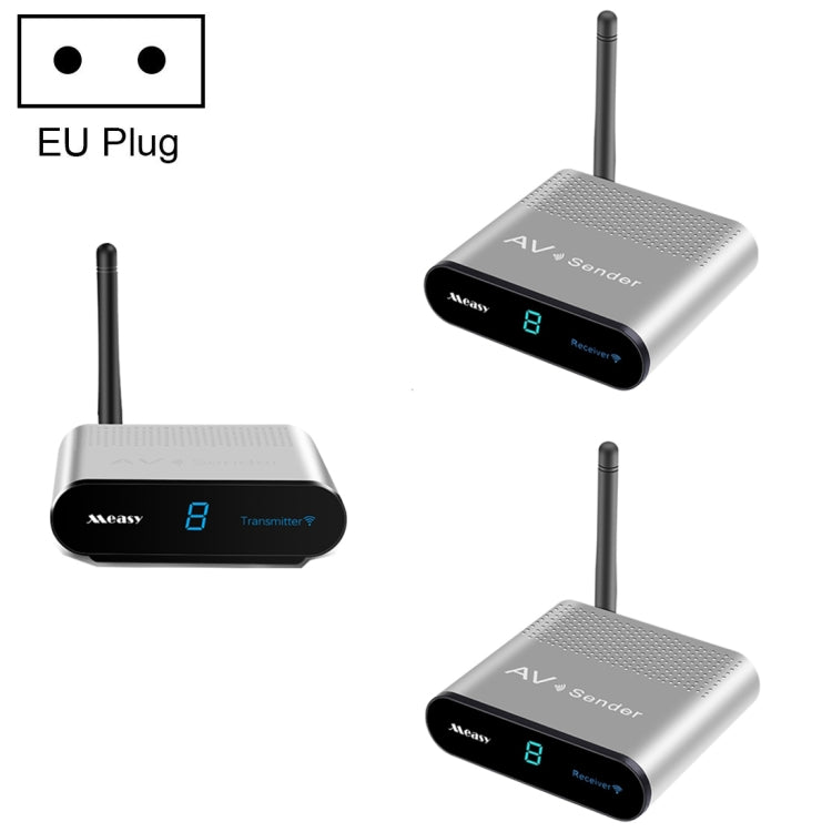 Measy AV530-2 5.8GHz Wireless Audio / Video Transmitter + 2 Receiver, Transmission Distance: 300m,, AV530-2 EU Plug, AV530-2 AU Plug, AV530-2 UK Plug