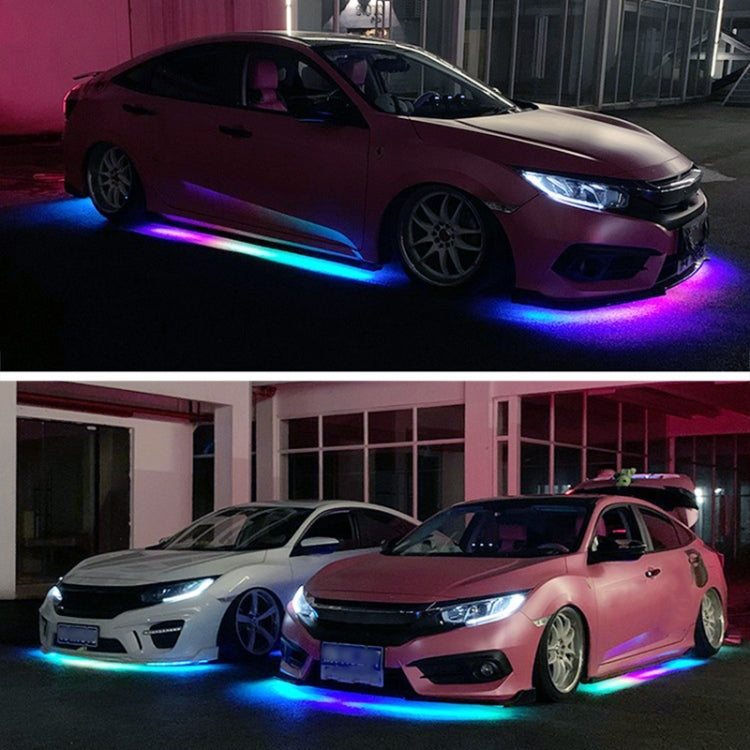 Car Modification Symphony Voice Control LED Chassis Lights