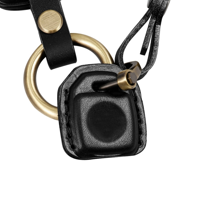 HP-A009 Motorcycle Cowhide Leather Induction Key Protective Cover for Harley Sportster S