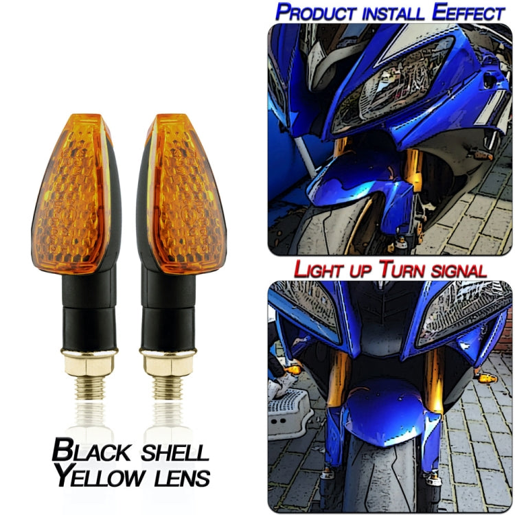2 PCS KC025 Motorcycle 14LED Turn Signal Light